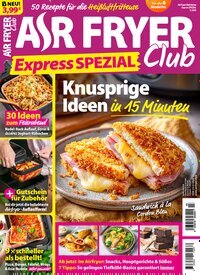 Titelbild der Ausgabe 3/2026 von Air Fryer Club Sonderheft. Diese Zeitschrift und viele weitere Kochzeitschriften und Backzeitschriften als Abo oder epaper bei United Kiosk online kaufen.