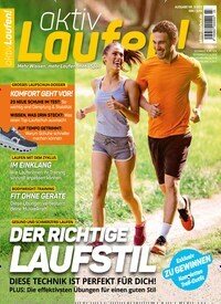 Titelbild der Ausgabe 3/2022 von aktiv Laufen. Diese Zeitschrift und viele weitere Sportmagazine als Abo oder epaper bei United Kiosk online kaufen.