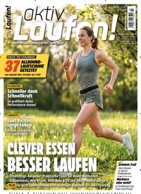 Titelbild der Ausgabe 3/2026 von aktiv Laufen. Diese Zeitschrift und viele weitere Sportmagazine als Abo oder epaper bei United Kiosk online kaufen.