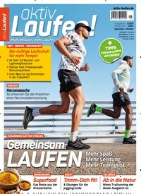 Titelbild der Ausgabe 5/2021 von aktiv Laufen. Diese Zeitschrift und viele weitere Sportmagazine als Abo oder epaper bei United Kiosk online kaufen.