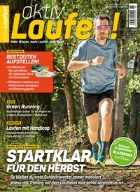 Titelbild der Ausgabe 6/2022 von aktiv Laufen. Diese Zeitschrift und viele weitere Sportmagazine als Abo oder epaper bei United Kiosk online kaufen.