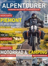 Titelbild der Ausgabe 4/2018 von Alpentourer. Diese Zeitschrift und viele weitere Automagazine und Motorradzeitschriften als Abo oder epaper bei United Kiosk online kaufen.