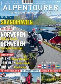 Titelbild der Ausgabe 6/2020 von Alpentourer. Diese Zeitschrift und viele weitere Automagazine und Motorradzeitschriften als Abo oder epaper bei United Kiosk online kaufen.