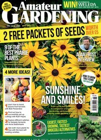 Titelbild der Ausgabe 13/2025 von Amateur Gardening. Diese Zeitschrift und viele weitere Gartenzeitschriften und Wohnzeitschriften als Abo oder epaper bei United Kiosk online kaufen.