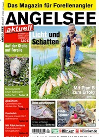 Titelbild der Ausgabe 40/2022 von ANGELSEE aktuell. Diese Zeitschrift und viele weitere Sportmagazine als Abo oder epaper bei United Kiosk online kaufen.