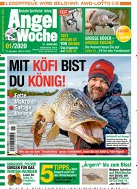 Titelbild der Ausgabe 10/2020 von AngelWoche. Diese Zeitschrift und viele weitere Sportmagazine als Abo oder epaper bei United Kiosk online kaufen.