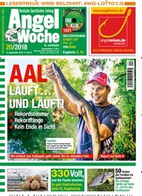 Titelbild der Ausgabe 200/2018 von AngelWoche. Diese Zeitschrift und viele weitere Sportmagazine als Abo oder epaper bei United Kiosk online kaufen.