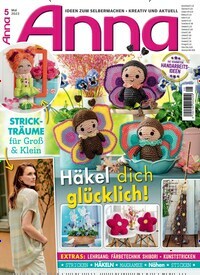 Titelbild der Ausgabe 5/2022 von Anna. Diese Zeitschrift und viele weitere Modemagazine und DIY-Magazine als Abo oder epaper bei United Kiosk online kaufen.