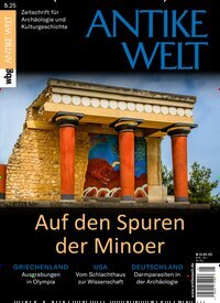 Titelbild der Ausgabe 5/2025 von Antike Welt. Diese Zeitschrift und viele weitere Reisemagazine, Freizeitmagazine und Wissensmagazine als Abo oder epaper bei United Kiosk online kaufen.