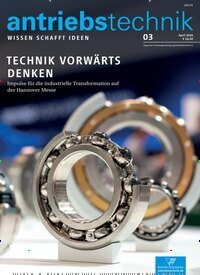 Titelbild der Ausgabe 3/2026 von antriebstechnik. Diese Zeitschrift und viele weitere Industriemagazine und Handwerkmagazine als Abo oder epaper bei United Kiosk online kaufen.