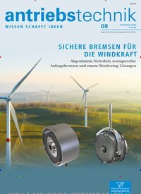 Titelbild der Ausgabe 8/2026 von antriebstechnik. Diese Zeitschrift und viele weitere Industriemagazine und Handwerkmagazine als Abo oder epaper bei United Kiosk online kaufen.