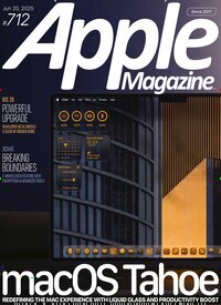 Titelbild der Ausgabe 712/2025 von Apple Magazine. Diese Zeitschrift und viele weitere Computerzeitschriften, Tabletmagazine und Smartphonemagazine als Abo oder epaper bei United Kiosk online kaufen.