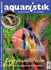 Titelbild der Ausgabe 2/2022 von aquaristik. Diese Zeitschrift und viele weitere Elternzeitschriften und Tierzeitschriften als Abo oder epaper bei United Kiosk online kaufen.