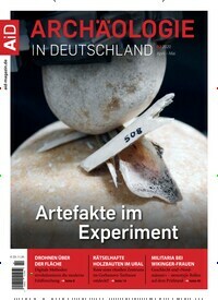 Titelbild der Ausgabe 2/2020 von Archäologie in Deutschland. Diese Zeitschrift und viele weitere Reisemagazine, Freizeitmagazine und Wissensmagazine als Abo oder epaper bei United Kiosk online kaufen.
