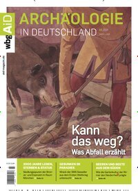 Titelbild der Ausgabe 3/2026 von Archäologie in Deutschland. Diese Zeitschrift und viele weitere Reisemagazine, Freizeitmagazine und Wissensmagazine als Abo oder epaper bei United Kiosk online kaufen.
