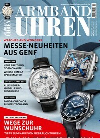 Titelbild der Ausgabe 2/2024 von Armbanduhren. Diese Zeitschrift und viele weitere Reisemagazine, Freizeitmagazine und Wissensmagazine als Abo oder epaper bei United Kiosk online kaufen.