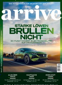 Titelbild der Ausgabe 4/2026 von arrive. Diese Zeitschrift und viele weitere Automagazine und Motorradzeitschriften als Abo oder epaper bei United Kiosk online kaufen.