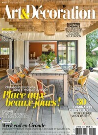 Titelbild der Ausgabe 577/2023 von Art & Décoration. Diese Zeitschrift und viele weitere Gartenzeitschriften und Wohnzeitschriften als Abo oder epaper bei United Kiosk online kaufen.