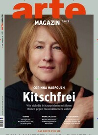 Titelbild der Ausgabe 3/2022 von arte Magazin. Diese Zeitschrift und viele weitere Programmzeitschriften als Abo oder epaper bei United Kiosk online kaufen.