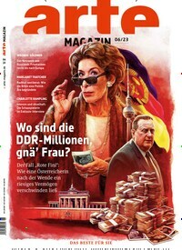 Titelbild der Ausgabe 6/2023 von arte Magazin. Diese Zeitschrift und viele weitere Programmzeitschriften als Abo oder epaper bei United Kiosk online kaufen.