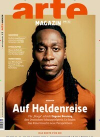 Titelbild der Ausgabe 9/2022 von arte Magazin. Diese Zeitschrift und viele weitere Programmzeitschriften als Abo oder epaper bei United Kiosk online kaufen.