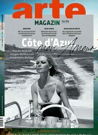 Titelbild der Ausgabe 11/2021 von arte Magazin. Diese Zeitschrift und viele weitere Programmzeitschriften als Abo oder epaper bei United Kiosk online kaufen.