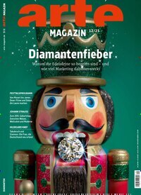 Titelbild der Ausgabe 12/2025 von arte Magazin. Diese Zeitschrift und viele weitere Programmzeitschriften als Abo oder epaper bei United Kiosk online kaufen.