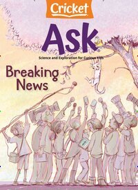 Titelbild der Ausgabe 5/2025 von Ask Science and Arts Magazine for Kids and Children. Diese Zeitschrift und viele weitere Jugendzeitschriften und Kinderzeitschriften als Abo oder epaper bei United Kiosk online kaufen.
