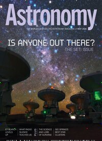 Titelbild der Ausgabe 5/2026 von Astronomy. Diese Zeitschrift und viele weitere Reisemagazine, Freizeitmagazine und Wissensmagazine als Abo oder epaper bei United Kiosk online kaufen.