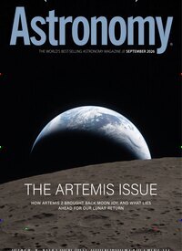 Titelbild der Ausgabe 9/2026 von Astronomy. Diese Zeitschrift und viele weitere Reisemagazine, Freizeitmagazine und Wissensmagazine als Abo oder epaper bei United Kiosk online kaufen.