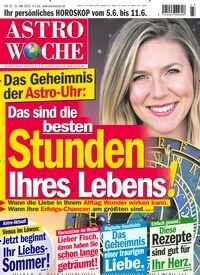 Titelbild der Ausgabe 23/2023 von Astrowoche. Diese Zeitschrift und viele weitere Frauenzeitschriften als Abo oder epaper bei United Kiosk online kaufen.