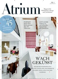 Titelbild der Ausgabe 1/2023 von Atrium. Diese Zeitschrift und viele weitere Gartenzeitschriften und Wohnzeitschriften als Abo oder epaper bei United Kiosk online kaufen.