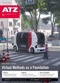 Titelbild der Ausgabe 1/2026 von ATZ worldwide. Diese Zeitschrift und viele weitere Industriemagazine und Handwerkmagazine als Abo oder epaper bei United Kiosk online kaufen.