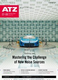 Titelbild der Ausgabe 7/2025 von ATZ worldwide. Diese Zeitschrift und viele weitere Industriemagazine und Handwerkmagazine als Abo oder epaper bei United Kiosk online kaufen.