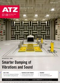 Titelbild der Ausgabe 7/2026 von ATZ worldwide. Diese Zeitschrift und viele weitere Industriemagazine und Handwerkmagazine als Abo oder epaper bei United Kiosk online kaufen.