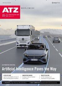 Titelbild der Ausgabe 10/2025 von ATZ worldwide. Diese Zeitschrift und viele weitere Industriemagazine und Handwerkmagazine als Abo oder epaper bei United Kiosk online kaufen.