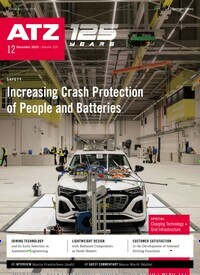 Titelbild der Ausgabe 12/2023 von ATZ worldwide. Diese Zeitschrift und viele weitere Industriemagazine und Handwerkmagazine als Abo oder epaper bei United Kiosk online kaufen.