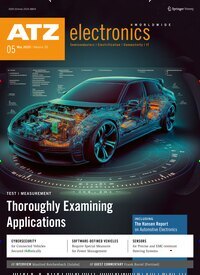 Titelbild der Ausgabe 5/2025 von ATZelectronics worldwide. Diese Zeitschrift und viele weitere Industriemagazine und Handwerkmagazine als Abo oder epaper bei United Kiosk online kaufen.