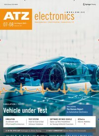 Titelbild der Ausgabe 7/2025 von ATZelectronics worldwide. Diese Zeitschrift und viele weitere Industriemagazine und Handwerkmagazine als Abo oder epaper bei United Kiosk online kaufen.