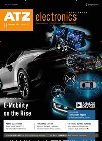Titelbild der Ausgabe 11/2025 von ATZelectronics worldwide. Diese Zeitschrift und viele weitere Industriemagazine und Handwerkmagazine als Abo oder epaper bei United Kiosk online kaufen.