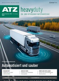 Titelbild der Ausgabe 2/2026 von ATZheavyduty. Diese Zeitschrift und viele weitere Industriemagazine und Handwerkmagazine als Abo oder epaper bei United Kiosk online kaufen.