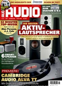 Titelbild der Ausgabe 5/2019 von Audio. Diese Zeitschrift und viele weitere Audiomagazine, Filmmagazine und Fotozeitschriften als Abo oder epaper bei United Kiosk online kaufen.