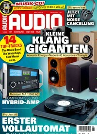 Titelbild der Ausgabe 5/2022 von Audio. Diese Zeitschrift und viele weitere Audiomagazine, Filmmagazine und Fotozeitschriften als Abo oder epaper bei United Kiosk online kaufen.