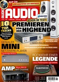 Titelbild der Ausgabe 6/2023 von Audio. Diese Zeitschrift und viele weitere Audiomagazine, Filmmagazine und Fotozeitschriften als Abo oder epaper bei United Kiosk online kaufen.