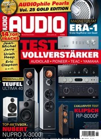 Titelbild der Ausgabe 11/2018 von Audio. Diese Zeitschrift und viele weitere Audiomagazine, Filmmagazine und Fotozeitschriften als Abo oder epaper bei United Kiosk online kaufen.