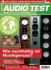 Titelbild der Ausgabe 2/2020 von Audio Test. Diese Zeitschrift und viele weitere Audiomagazine, Filmmagazine und Fotozeitschriften als Abo oder epaper bei United Kiosk online kaufen.