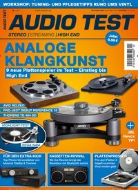 Titelbild der Ausgabe 2/2026 von Audio Test. Diese Zeitschrift und viele weitere Audiomagazine, Filmmagazine und Fotozeitschriften als Abo oder epaper bei United Kiosk online kaufen.