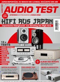 Titelbild der Ausgabe 7/2025 von Audio Test. Diese Zeitschrift und viele weitere Audiomagazine, Filmmagazine und Fotozeitschriften als Abo oder epaper bei United Kiosk online kaufen.