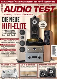 Titelbild der Ausgabe 8/2026 von Audio Test. Diese Zeitschrift und viele weitere Audiomagazine, Filmmagazine und Fotozeitschriften als Abo oder epaper bei United Kiosk online kaufen.