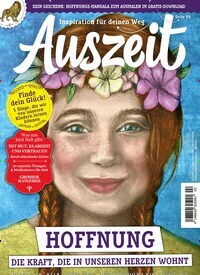 Titelbild der Ausgabe 2/2022 von Auszeit. Diese Zeitschrift und viele weitere Frauenzeitschriften als Abo oder epaper bei United Kiosk online kaufen.